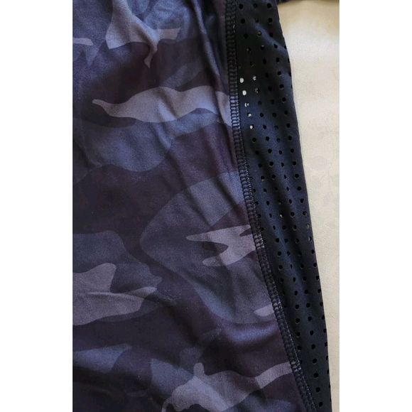 White Water Mens Fishing Shirt 1/4 Zip Small Pullover Long Sleeves Camo Logo - Picture 5 of 9